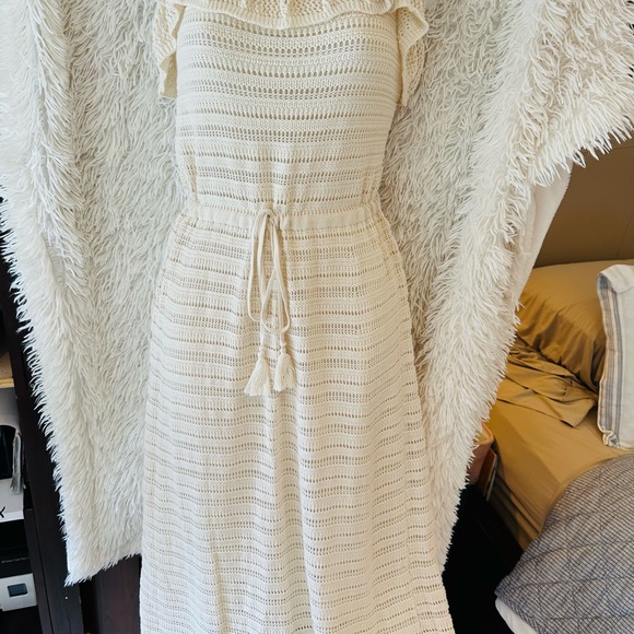 INC international concepts, crochet maxi dress with tassels 💛 - Picture 6 of 9